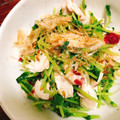 クック5Q9T7G☆'s cooksnap of when they made 豆苗とササミの梅おかか和え.