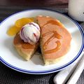misatona's cooksnap of when they made 超簡単！材料少しで豪華なホットケーキ♡.