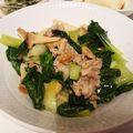 にこままにこ's cooksnap of when they made チンゲン菜と豚肉・エリンギの餡かけ炒め.