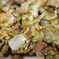 絵理香fl's cooksnap of when they made 超簡単！豚バラとキャベツの卵とじ.