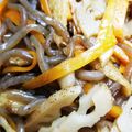 かわぐち？'s cooksnap of when they made 簡単♪黒こんにゃく・レンコン・豚肉の煮物.