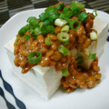 もりはん's cooksnap of when they made ねぎと納豆の簡単冷やっこ！.