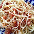 料理わ苦手's cooksnap of when they made かんたん！基本！トマトパスタ.