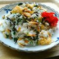 mayuyuキッチン's cooksnap of when they made 給料日前のエビピラフ.