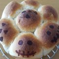 ゆーちゃん1015's cooksnap of when they made ハロウィン★かぼちゃのちぎりパン.