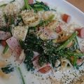 食いしん坊山ガール's cooksnap of when they made 超簡単！ほうれん草のクリームパスタ◎.