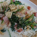 食いしん坊山ガール's cooksnap of when they made 超簡単！ほうれん草のクリームパスタ◎.