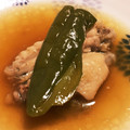 hinnokki's cooksnap of when they made 手羽中と丸ごとピーマン.