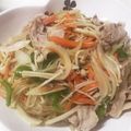 ★ゆっくんはっくん★'s cooksnap of when they made 優しい味！ チャプチェ.