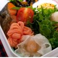 キャシーキャサリン's cooksnap of when they made 簡単！カニカマで弁当彩り＊１分で＊赤色.