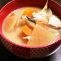 みゆみゆ0923's cooksnap of when they made あったか鮭粕汁＊茅乃舎だしと昆布出汁で.
