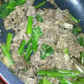あおちゃん's cooksnap of when they made ちゃちゃっと☆牛肉とﾌﾞﾛｯｺﾘｰ炒め.