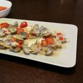 mokunishi's cooksnap of when they made 簡単！タラのアクアパッツァ.