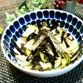 Dellaたん's cooksnap of when they made 大根きゅうりの海苔サラダ.