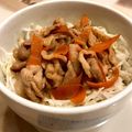 ☆みえぽんぽこりん☆'s cooksnap of when they made 簡単♪シャキシャキ豚丼.
