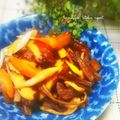 かおりかざり's cooksnap of when they made 割り干し大根とさつま揚げのきんぴら風.