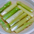 ひなた１０１６'s cooksnap of when they made アスパラガスの簡単白だし漬け.