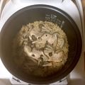 しーたん♡♡♡'s cooksnap of when they made 入れるだけ！しめじと鮭の炊き込みご飯.