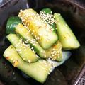 むー太朗's cooksnap of when they made 簡単3分♡中華風ピリ辛やみつきキュウリ.