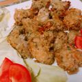 231なっち's cooksnap of when they made バジルソースでチキンのパン粉焼き.