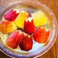 雛鳥と親鳥's cooksnap of when they made チューリップりんご.