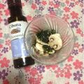 ぽぽきゅ's cooksnap of when they made マッシュルームと若布の胡麻酢和え.