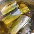 ここのすけさん's cooksnap of when they made 圧力鍋で！秋刀魚のコンフィ(オイル煮).