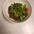 ﾁｬﾘｶｰ's cooksnap of when they made 醤油麹で♢牛肉とこんにゃくの炒めもの.