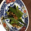 クックQEVJ7C☆'s cooksnap of when they made レンジでオクラの煮浸し風 時短.