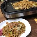 あいぼんｗ's cooksnap of when they made ホットプレートでつくる富士宮風焼きそば.