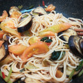 むにむに驚愕's cooksnap of when they made 簡単! 彩りトマトとナスのペペロンチーノ.