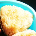 クーガー☆'s cooksnap of when they made 醤油焼きおにぎり.