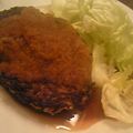 あいーぷ's cooksnap of when they made ふっくらジューシー◇和風ハンバーグ.