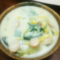 泉水・真希's cooksnap of when they made 簡単！ちんげん菜のあっさりミルク煮！.