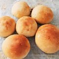 あーもこ's cooksnap of when they made 1時間で完成☆こねないパン【基本の生地】.