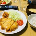 +ちぃ+'s cooksnap of when they made 安い肉でも感激☆　柔らかトンカツ.