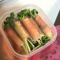 きんぐぅ。's cooksnap of when they made 簡単おつまみ♪生ハムカイワレさけチー巻き.