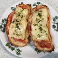 ayakaL7's cooksnap of when they made プチトマトとキムチのチーズトースト.