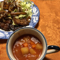 koma_no5's cooksnap of when they made 簡単★具だくさんのミネストローネ.