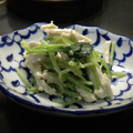 大魔女's cooksnap of when they made 三つ葉と鶏ささみの和えもの.