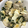 piyoooko's cooksnap of when they made ニラと豚ばら肉と豆腐の卵とじ.