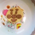 てんちゃん食いしん坊's cooksnap of when they made HMと簡単材料でアンパンマンクッキー.