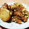 ニコニコシフォン's cooksnap of when they made 里芋の甘辛炒め☆.