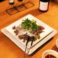 みーこ３３'s cooksnap of when they made 葱多めで♫牛肉たたきと焼きなすのサラダ.