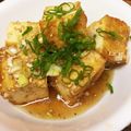 卵せんべい's cooksnap of when they made 鶏肉の代わりに厚揚げでユーリンチー油淋鶏.
