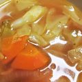 手作り★ママ's cooksnap of when they made トマトジュースで簡単★ミネストローネ.