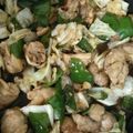 akiko960's cooksnap of when they made ☆鶏肉とキャベツとピーマンの照り焼き☆.