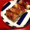 3yes's cooksnap of when they made ☆白ネギの豚肉巻き照り焼き☆.