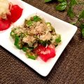 toraちゃん♪'s cooksnap of when they made 簡単！めんつゆ味♪オクラのゴマ和え☺.
