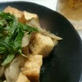 ☆shizu's cooksnap of when they made 厚揚げと舞茸の味噌ダレ炒め.